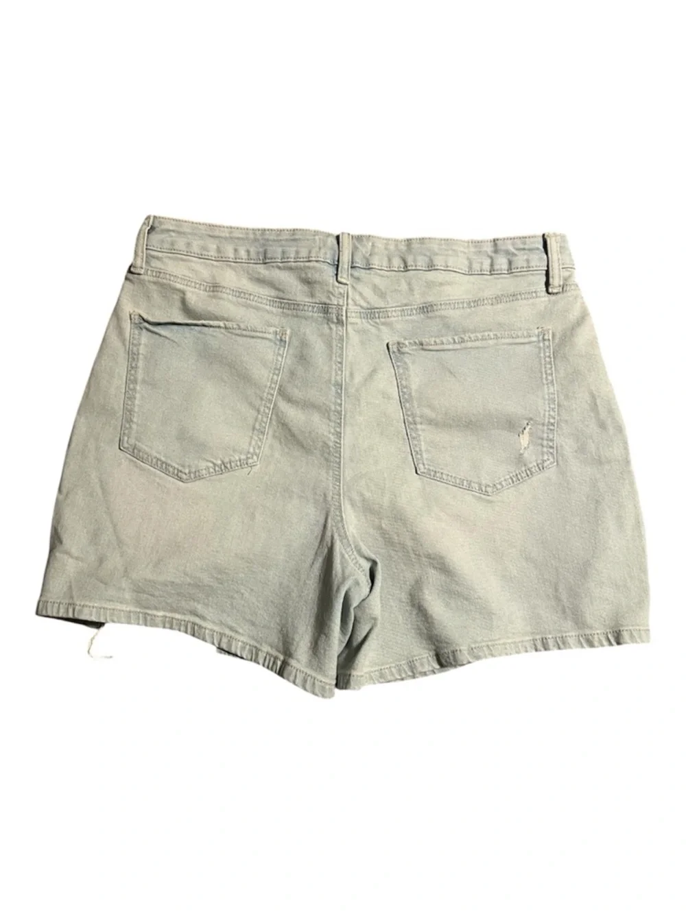 SO Light Blue Distressed Denim Shorts